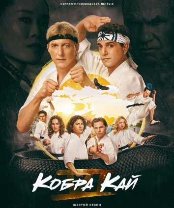 Сериал Кобра Кай 1-6 Сезон / Cobra Kai